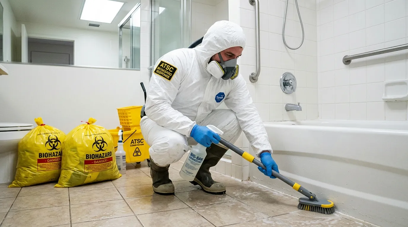 Decontamination equipment deployed for Blood Cleanup in Valley Stream